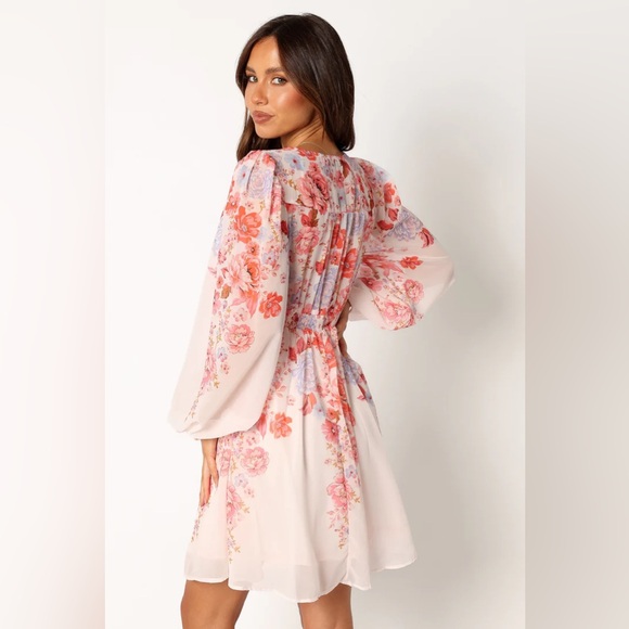 Petal and Pup Hattie Floral Print Long Sleeve Dress - Picture 3 of 4